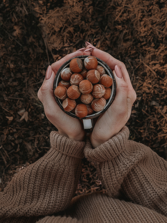 Person Holding Brown Round Fruit