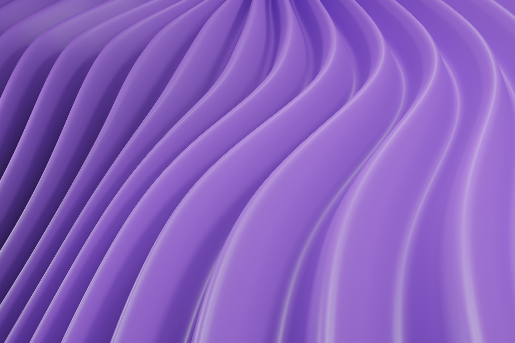 Purple 3D Waves Modern Background